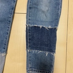 AMERI フリンジ加工　デニムの画像