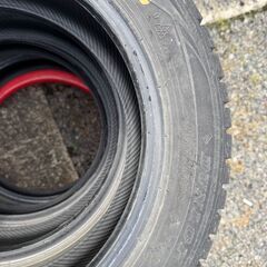 JMS０９７　🌟タイヤ安く譲ります🌟中古スタッドレスタイヤ🚗１５５/６５R１４の画像