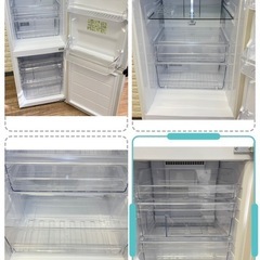 配送設置0円で🆗👌冷蔵庫&洗濯機分解洗浄済み✨✨容量大きめ‼️の画像