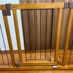 リッチェル　木製おくだけドア付ゲート Lの画像