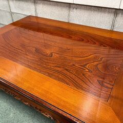 木製 家具調こたつ 炬燵 長方形 コタツ 座卓 昭和レトロ 幅120cm×奥行85cm×高さ38cm の画像