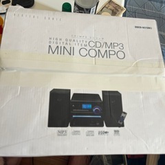 CD/MP3ミニコンポの画像