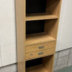 木製 本棚 飾り棚 収納棚 幅45cm×奥行30cm×高さ180cm の画像
