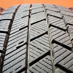 【BS BRIDGESTONE BLIZZAK VRX3 165/65R14】スタッドレス【トヨタ 純正ホイール 14インチ 5J4HPCD100】21年製 バリ溝 パッソ等　(KTL469)の画像