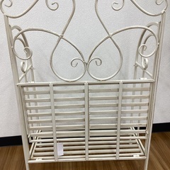 【トレファクマーケット久喜店】万能収納　折り畳みワイヤーシェルフの画像
