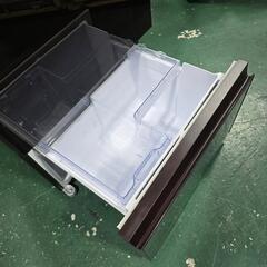 9738‼️関西エリア配送設置可🙌‼️高級ガラストップ&最上位プラズマクラスターモデル✨SHARP 350L 3ドア 冷蔵庫 自動製氷つきの画像