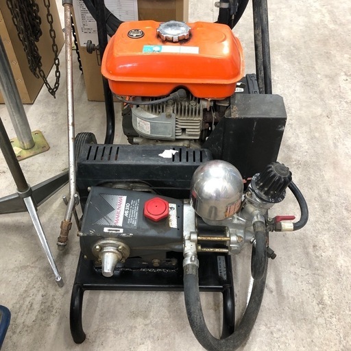 【店頭お渡し限定】（25-8-4）エンジン式動力噴霧機　マルヤマ・クボタ　※要現状確認