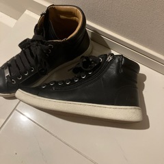 中古 UGG ハイカットスニーカー 黒 24cm相当の画像