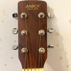 ANBOY アコースティックギター(ケース付き)の画像