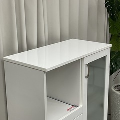 KH-43【新入荷　リサイクル品】ニトリ　コパン80MRB ミドルレンジボード　白の画像