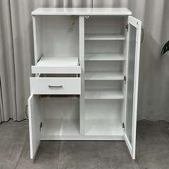 KH-43【新入荷　リサイクル品】ニトリ　コパン80MRB ミドルレンジボード　白の画像