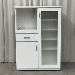 KH-43【新入荷　リサイクル品】ニトリ　コパン80MRB ミドルレンジボード　白の画像