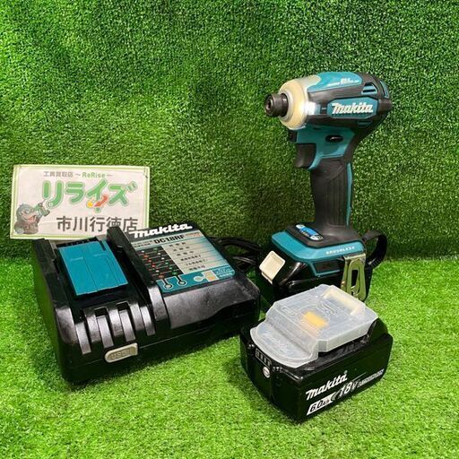 マキタ TD172DRGX 充電式インパクトドライバー バッテリー2個 充電器付き【市川行徳店】【店頭取引限定】【中古】IT45Y0Z188ZC