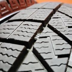 【DUNLOP WINTER MAXX WM03 205/60R16】スタッドレス【DUNLOP PRD 16インチ 6.5J5HPCD114.3+39】21年製 バリ溝 90ヴォクシー等　(KTM466) の画像