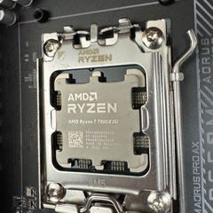 7800X3D+GIGABYTE B650M AORUS PRO AX
の画像