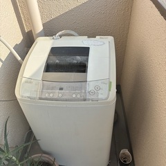 洗濯機あげます。
持ち運び代2000円付きの画像