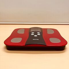 タニタ 体重体組成計 BC-J03RD（レッド）2022年製の画像