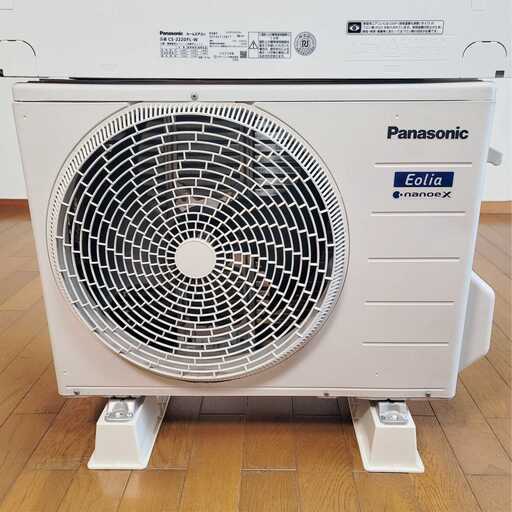 ⭕️パナソニック 6～9畳用冷暖房エアコン✅設置工事可✅1年保証付✅分解洗浄済 ⭕️2022年製パナソニック6～9畳用エアコン✓設置工事可✓1