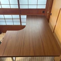 ニトリ　L字型デスク（廃盤商品）の画像