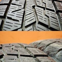 【YK ice GUARD iG70 195/65R16】スタッドレス【Weds JOKER SCREW 16インチ 5.5J4HPCD100+42】21年製 バリ溝 ライズ ロッキー等　(KTM465) の画像
