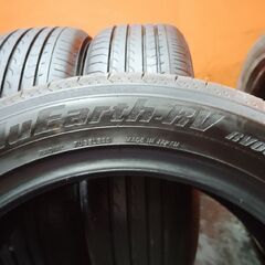 YOKOHAMA BluEarth-RV RV03 205/55R17 17インチ 夏タイヤ 4本 23年製 バリ溝 90ヴォクシー キックスe-POWER ステップワゴン等　(VTP198)の画像