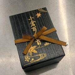 0818-202 小倉百人一首　塗箱入りの画像