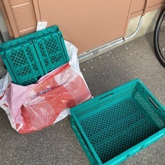 折りたたみ箱の画像