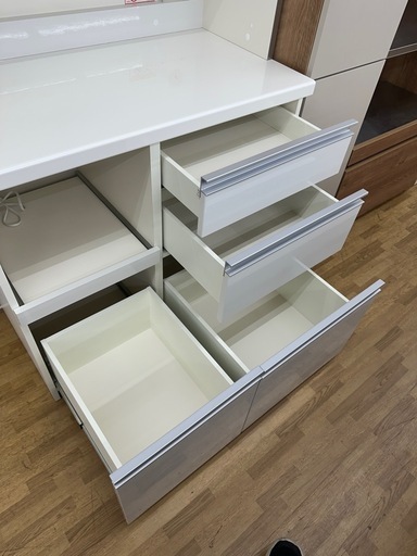 【ドリーム川西店御来店限定】パモウナ　2枚扉オープンボード／クリーニング済み 【2125560000020216】