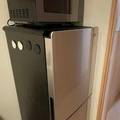 Haier電子レンジ18L ステンレスブラック
の画像