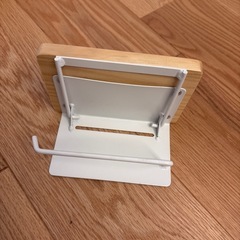 【新品未使用】オーク トイレットペーパーホルダーの画像