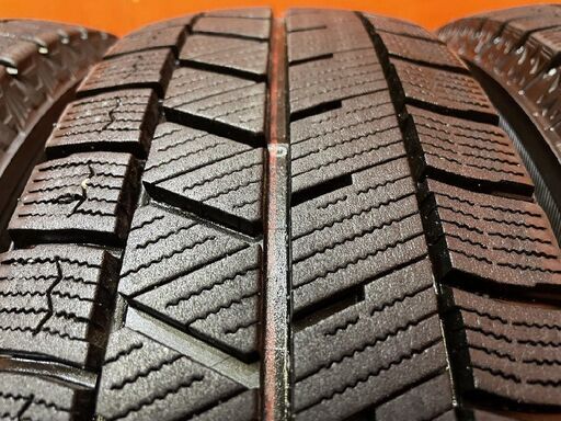 BS BRIDGESTONE BLIZZAK VRX3 155/65R14 14インチ スタッドレス 4本 21年製 バリ溝 ピクシスエポック N-BOX サクラ フレアワゴン等(KTE330)