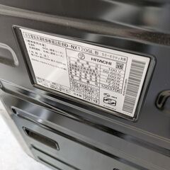 日立 ドラム式洗濯機12.0kg BD-NX120GL 2021年製の画像