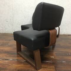 🔷🔶🔷ww2/10 シギヤマ家具工業 GRAND STAGE グランドステージ 2人掛け ソファ 背もたれ付き ウォールナット ロビー 応接 家具 ★直接引取歓迎◎🔷🔶🔷の画像