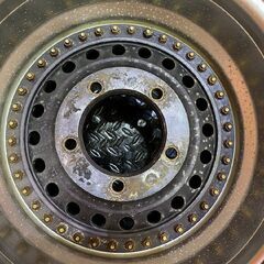 CAMPEAO DO MUNDO 社外ホイール 15インチ 1本 約8J5HPCD139.7約-30 背面 スペア　(VHB491MS)の画像