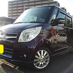☆車検２年付☆Ｈ２０　パレット　104500キロ　キーレス　ナビテレビ　パワースライドドア　１４インチアルミの画像