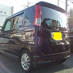 ☆車検２年付☆Ｈ２０　パレット　104500キロ　キーレス　ナビテレビ　パワースライドドア　１４インチアルミの画像