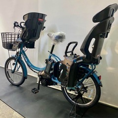 1年保証 送料無料　ヤマハ　パスバビー　20インチ　3人乗り 電動アシスト自転車　g825の画像