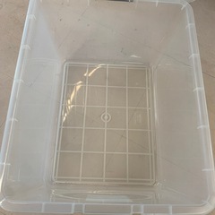 美原店　収納ケース　クリアボックス の画像