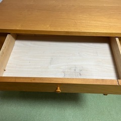 デスク　引き出し付きの画像