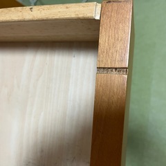 デスク　引き出し付きの画像