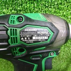 HiKOKI WH18DDL2 充電式インパクトドライバー バッテリー1個付き【市川行徳店】【店頭取引限定】【中古】管理番号：ITKMNK1LJG3Kの画像