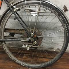 🔷🔶🔷ww2/57 松下電工 ナショナル フレンディー バイタルディスク 自転車 26型 5段変速 黒 ヴィンテージ レトロ 昭和レトロ ★直接引取限定◎🔷🔶🔷の画像