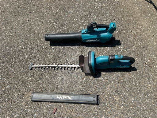 マキタ　生垣バリカン18V✖️18V 　ブロア18V