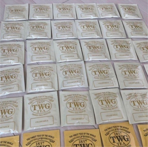 定価18000円TWG コットンティーバッグ62袋