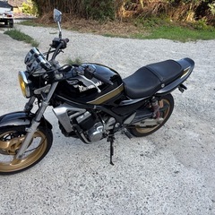 【Kawasaki バリオス2】 実働　タイガーカラー　カスタム ペイント良好の画像