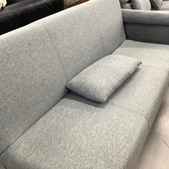 ソファーベッド　ファブリック　グレー【トレファク堺福田店】の画像