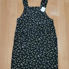 サンジェンヌ　バックリボン花柄エプロン　新品の画像