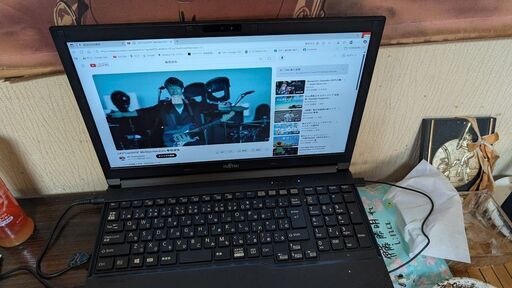 『大容量メモリ:16GB+高速SSD:1000GB搭載』富士通 ハイスペックノートPC爆速 LIFEBOOK A577■第7世代Intel Core i5/10キー/15.6インチ液晶/無線　中古