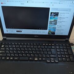 『大容量メモリ:16GB+高速SSD:1000GB搭載』富士通 ハイスペックノートPC爆速 LIFEBOOK A577■第7世代Intel Core i5/10キー/15.6インチ液晶/無線　中古の画像