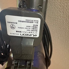 【決まりました】コード式掃除機の画像